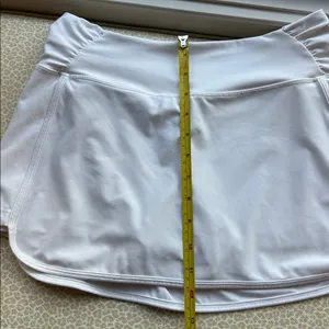 Avia Classic White Athletic Sports Skirt Skort small waistband pocket size S thumbnail 9