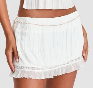 Mini Skirt White Size XS thumbnail 1