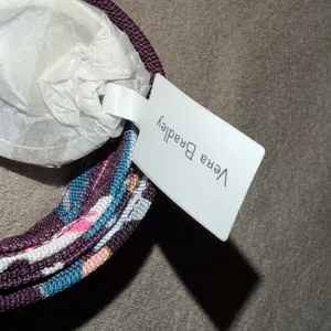 Vera Bradley Lighten Up Lanyard Indiana Blossoms Floral Purple Pink 21894-P31 thumbnail 2