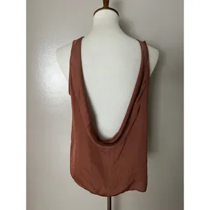 Sleek Draped Low-Back Blouse thumbnail 7