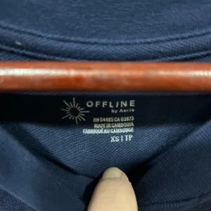 OFFLINE by Aerie Crewneck Sweatshirt – XS (Oversized Fit) thumbnail 3