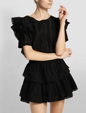 Love Shack Fancy Natasha Mini Dress thumbnail 2