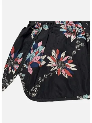 Free People Movement Running Shorts Women's Medium Floral The Way Home Workout thumbnail 5