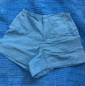 ZARA Beaded Shorts thumbnail 1