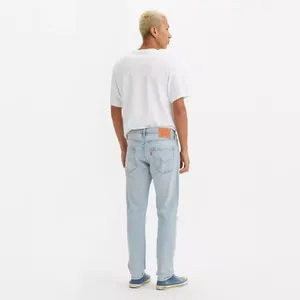 Levi’s 512 slim taper fit light blue distressed jeans thumbnail 4