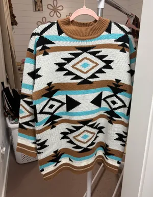 Western Sweater Multiple Size M thumbnail 1