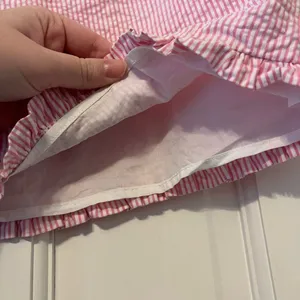 Callie Pink Seersucker Mini Skirt Size 8 thumbnail 4