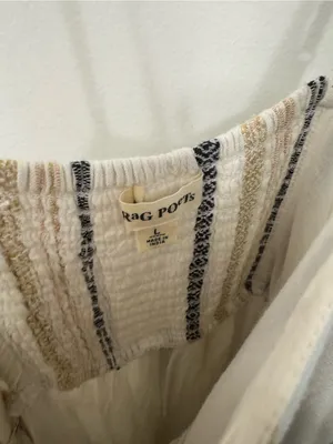 EUC Rag Poets Striped Maxi Dress thumbnail 4