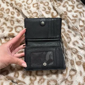 Michael Kors Black Leather Wallet thumbnail 3