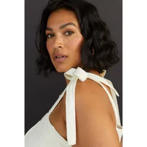 ✨Anthropologie Maeve Structured Tie Sz Large Tank✨ thumbnail 5