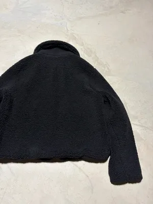 ZARA Black teddy Sherpa Jacket small thumbnail 8