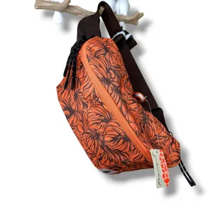 NEW Free People Movement FP Monstera Brown Floral Happy Packer Cargo Sling Bag thumbnail 8