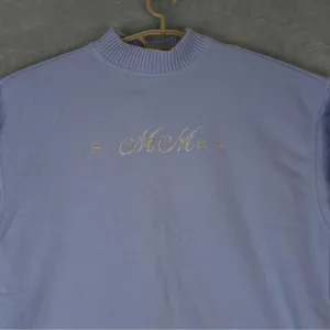 Six Flags MCM Sweater Adult XL Blue 100% Cotton‎ Sweatshirt thumbnail 3