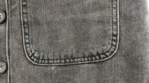 Free People| We the Free Black Denim Skirt. Women’s waist size 27 thumbnail 2