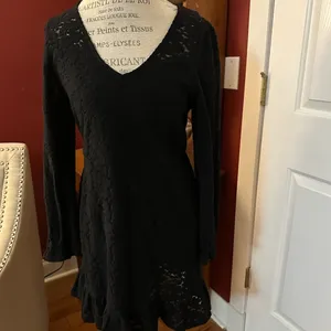 Wild Fable Black Lace Skater style Dress thumbnail 6