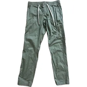 Vuori Womens Ripstop Pant Army Green Small Organic Cotton Modern Slimmer‎ Fit thumbnail 7