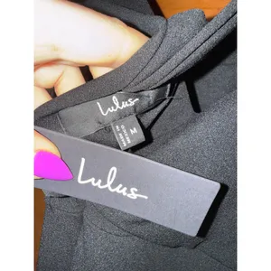 NWT Lulus Glamorous Dedication Black Sleeveless Column Maxi Dress Gala Ball Sz M thumbnail 7