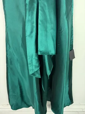 NWT Lulus Broadway Show Emerald Green High-Low Gown Dress Size Small S NEW thumbnail 5