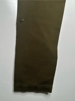 Lululemon Olive Green Slim Leg Career Performance Pants Size 6 thumbnail 7