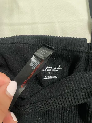 Black Crop Top Size XS thumbnail 2