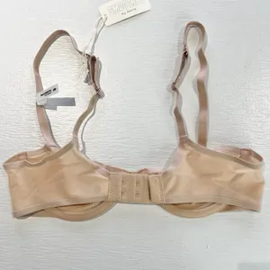 Aerie New SMOOTHEZ Mesh Unlined Underwire Balconette Bra Sands Size 32B thumbnail 12