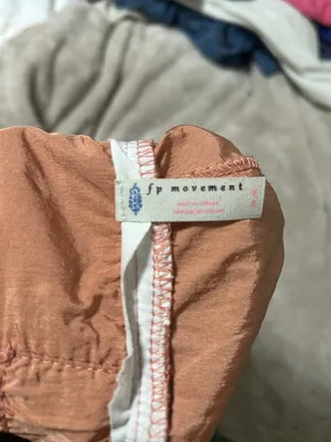 Free People High Smocked Waist Rust-Orange Shorts thumbnail 2