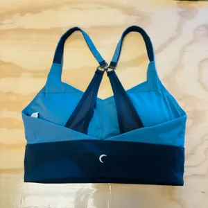 ZYIA Storm Parallel Luxe Adjustable Sports Bra Colorblock Mesh Racerback Small thumbnail 4