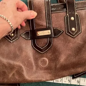 7 for All Mankind Gorgeous brown handbag minimal signs of wear lots of life left thumbnail 12