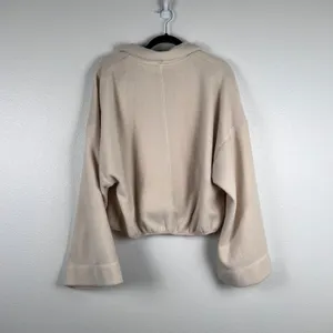 Free‎ People Movement Women's Climb High Fleece Jacket Cream Sz M thumbnail 12
