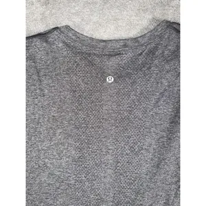 lululemon womens long sleeve gray running shirt heather gray 12 thumbnail 5