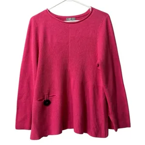 Habitat Clothes‎ To Live In Tunic Sweater S Knit Oversized Artsy Lagenlook Cozy thumbnail 1