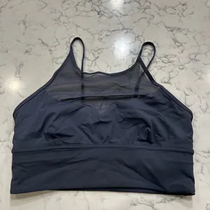 Lululemon Adore‎ Your Core Bra in Shadow Blue Size 6 thumbnail 3