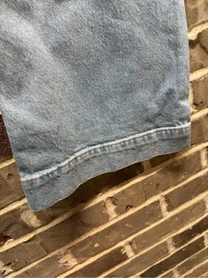 Wrangler Retro Bailey High Rise Trouser Women 31 x 32 Denim Blue Jeans NWT thumbnail 5