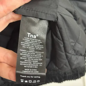 Aritzia TNA Morrison Corduroy Bomber Jacket in Black - Size 2XS thumbnail 5