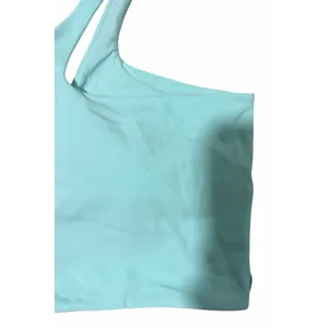Lululemon Bend This Front-To-Back Longline‎ Bra V Racer Neck Ideal Mint Size S/M thumbnail 7