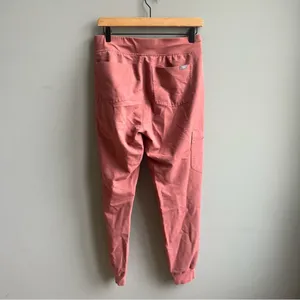 Figs Zamora High-Waisted Slim Jogger Scrub Pants in Mauve Dusty Rose Size Small thumbnail 7