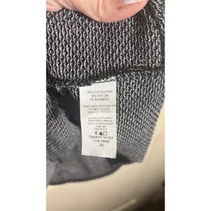Haptics By Holly Harper Women's 2X Black/White Raglan Sleeve‎ Blouse Top Shirt thumbnail 3