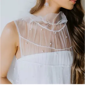 Untamed Petals Rosey High Neck Tulle Gown thumbnail 6