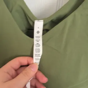 Lululemon Align Tank Top Nulu Size 6 Green Foliage thumbnail 4