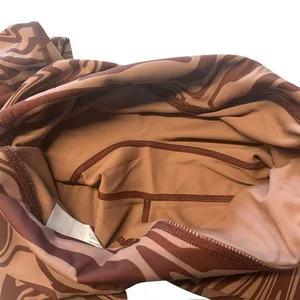 Balance Athletica Vitality Women’s M Storm Rider Leggings Brown Swirl Cloud‎ NWT thumbnail 8