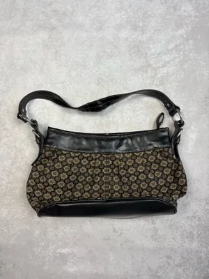 Y2K Nine West Brown & Black Square Baby Bag thumbnail 5