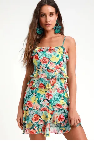 Lulus Floral Dress thumbnail 3