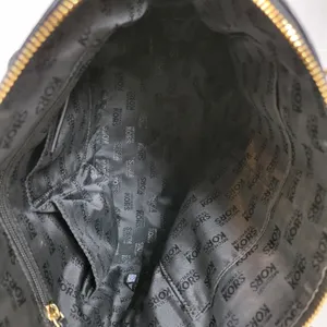 MICHAEL Michael Kors Women Bag Black Leather Cindy Dome Satchel Detachable Strap thumbnail 8