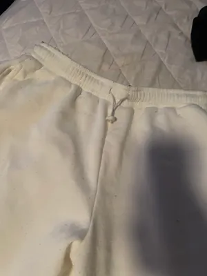 Size Large Sweatpants White thumbnail 2