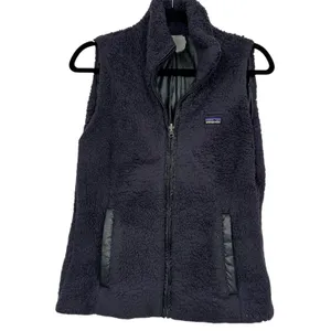 Patagonia Purple Fleece Full Zip Vest Womens XS Los Gatos Athletic Jacket Warm thumbnail 2
