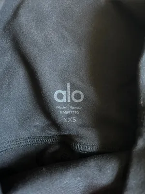 ALO Yoga Black High-Waist Bike Shorts thumbnail 2