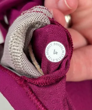 Lululemon Free To Be Bra in Deep Fuchsia Size 4 thumbnail 5