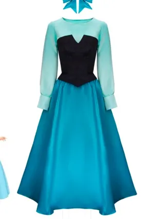 Little mermaid Ariel town dress costume thumbnail 1