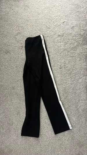 Showpony Black Pants With White Stripe thumbnail 1
