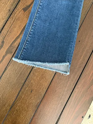 Vervet High Rise Flare Jeans Women’s Size 28 Blue Stretch Denim thumbnail 9
